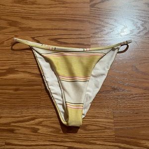 Billabong striped bikini bottom